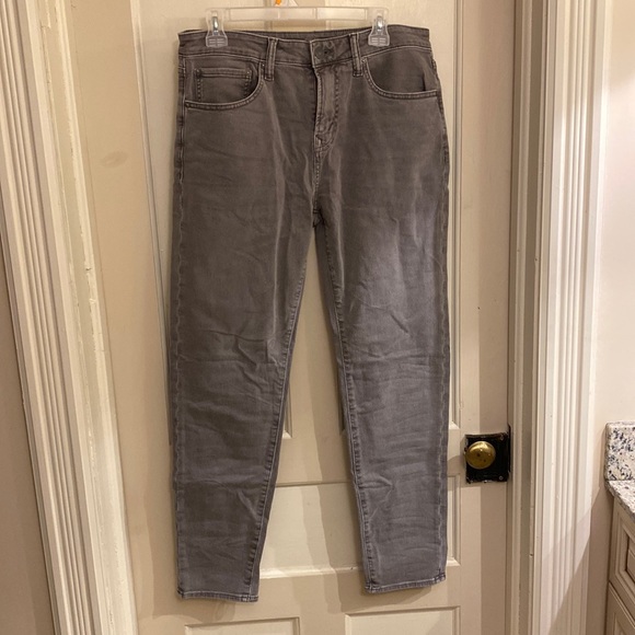 American eagle athletic taper grey jeans 32/32 brand new - Picture 1 of 3